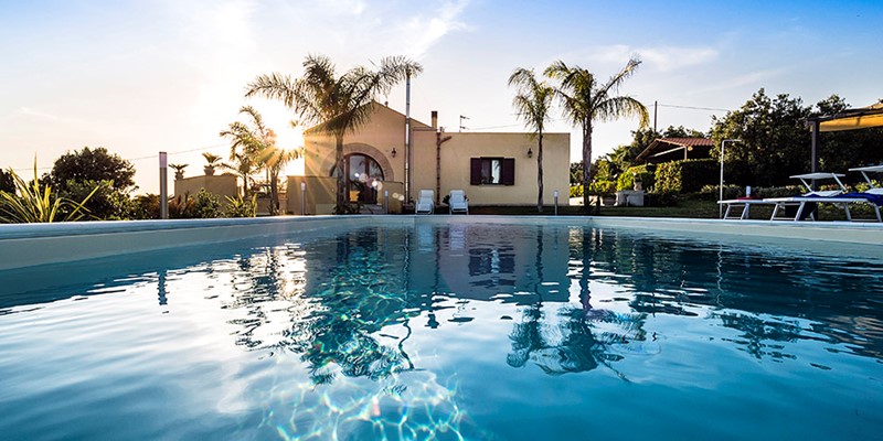 Sicily villa with private pool