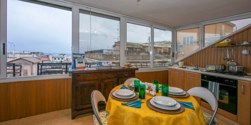 Penthouse apartment for 4 people near the beaches of Alassio
