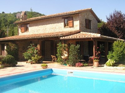 Charming stone house villa in Umbria with private pool