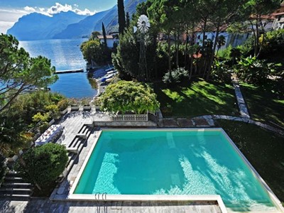 Large villa for 14 people on the shores of Lake Como in Vassena
