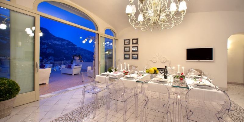 Luxury villa in Positano with private pool