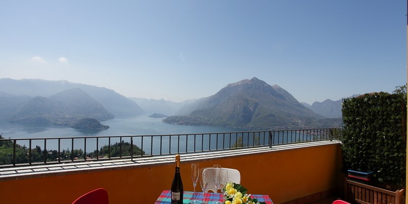 Perledo Partire Vista | Tranquil Apartment With Lake Views To Rent In Lake Como, Italy 2022/2023