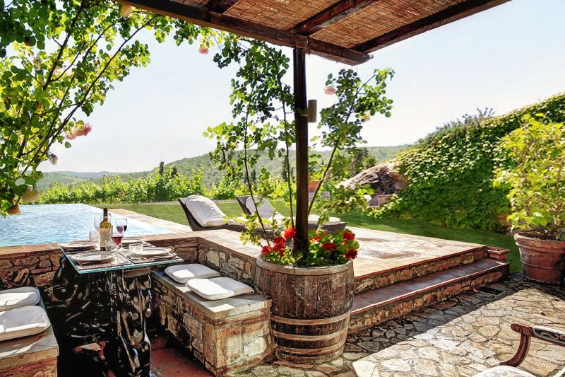 Romantic villa for 2 people in Tuscany with private swimming pool