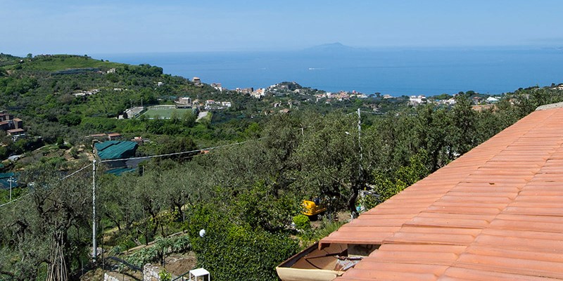 Splendid villa for 8 people with private pool near Sorrento