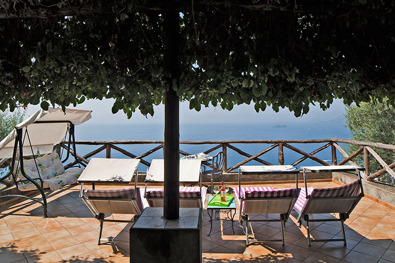 Romantic Sea View Apartment For 2 To Rent On Amalfi Coast, Italy