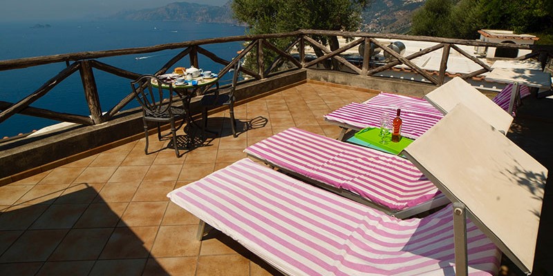 Romantic Sea View Apartment For 2 To Rent On Amalfi Coast, Italy