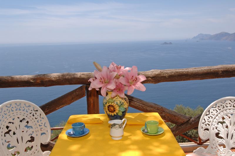 Romantic Sea View Apartment For 2 To Rent On Amalfi Coast, Italy