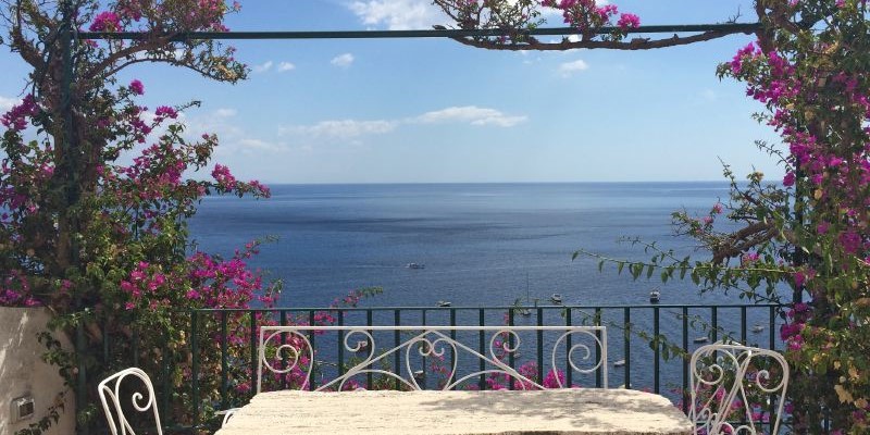 3 bedroomed villa in Positano with private swimming pool