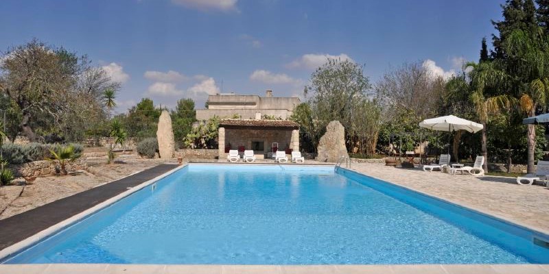 6 bedroomed villa with private pool on the Salento coast in Puglia