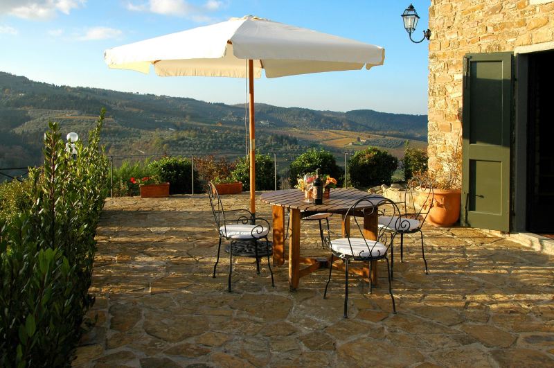 2 bedroomed villa in the Chianti region with swimming pool