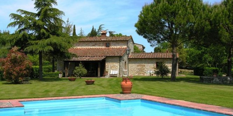 Villa for 8 with private pool near Siena & Florence in Tuscany