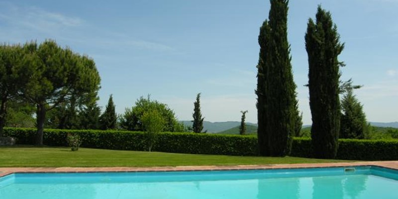 Villa for 8 with private pool near Siena & Florence in Tuscany