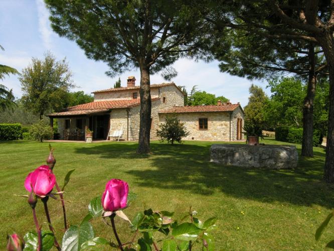 Villa for 8 with private pool near Siena & Florence in Tuscany