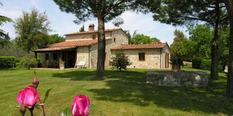Villa for 8 with private pool near Siena & Florence in Tuscany