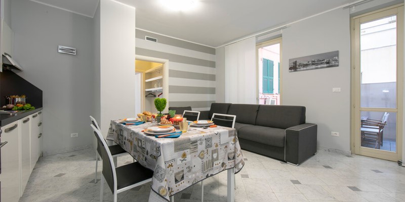 Apartment within walking distance of Alassio