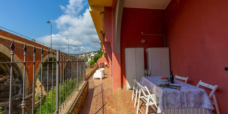 2 bedroomed apartment suitable for children near Alassio