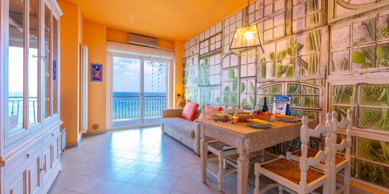 Glicine Vista Mare | Scenic Apartment With Panoramic Sea Views To Rent In Laigueglia, Italian Riviera, Italy 2022/2023