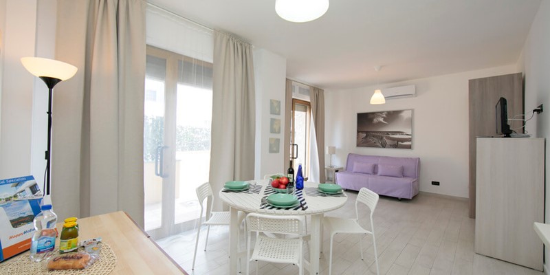 1 bedroomed apartment for 4 people in San Bartolomeo