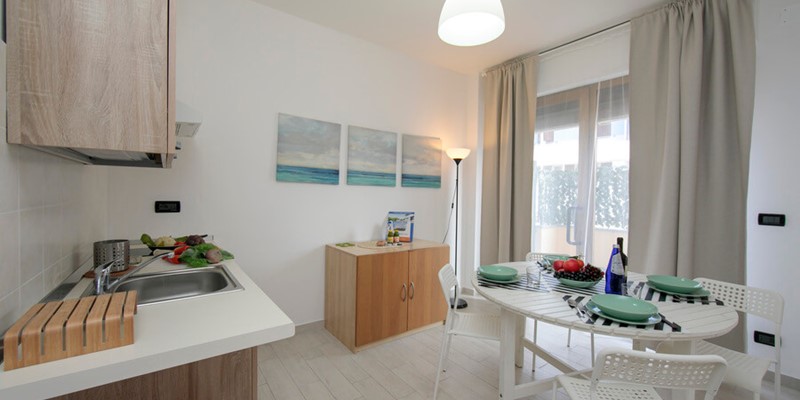 1 bedroomed apartment for 4 people in San Bartolomeo
