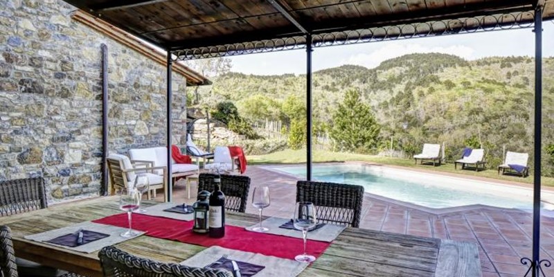 4 bedroomed villa for 8 people with private pool in the Chianti region of Tuscany