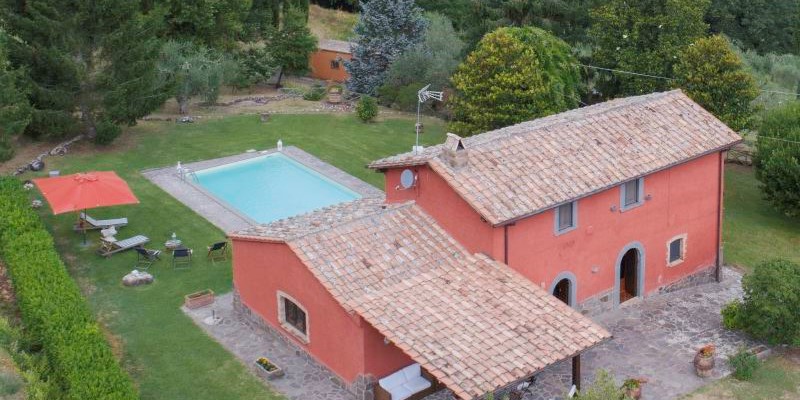 Villa Bagnoregio | Farmhouse Villa With Private Swimming Pool To Rent In Lazio, Italy 2022/2023