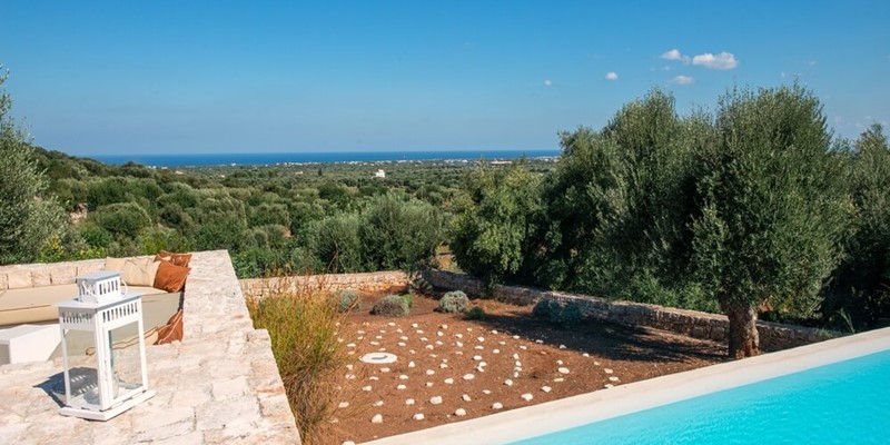 Luxury Trulli with private pool suitable for groups of families and friends