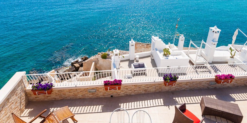 Excellent 1 bedroomed apartment with sea view apartment in Monopoli