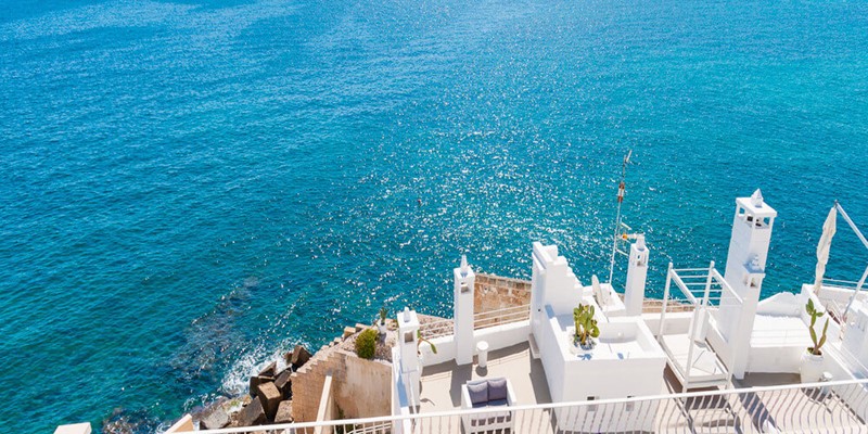 Excellent 1 bedroomed apartment with sea view apartment in Monopoli