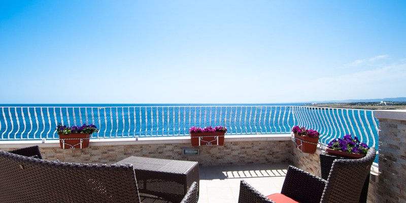 Excellent 1 bedroomed apartment with sea view apartment in Monopoli