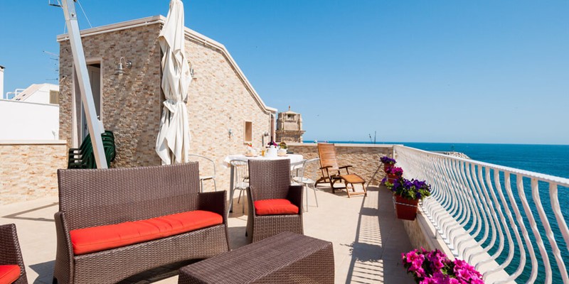 Excellent 1 bedroomed apartment with sea view apartment in Monopoli
