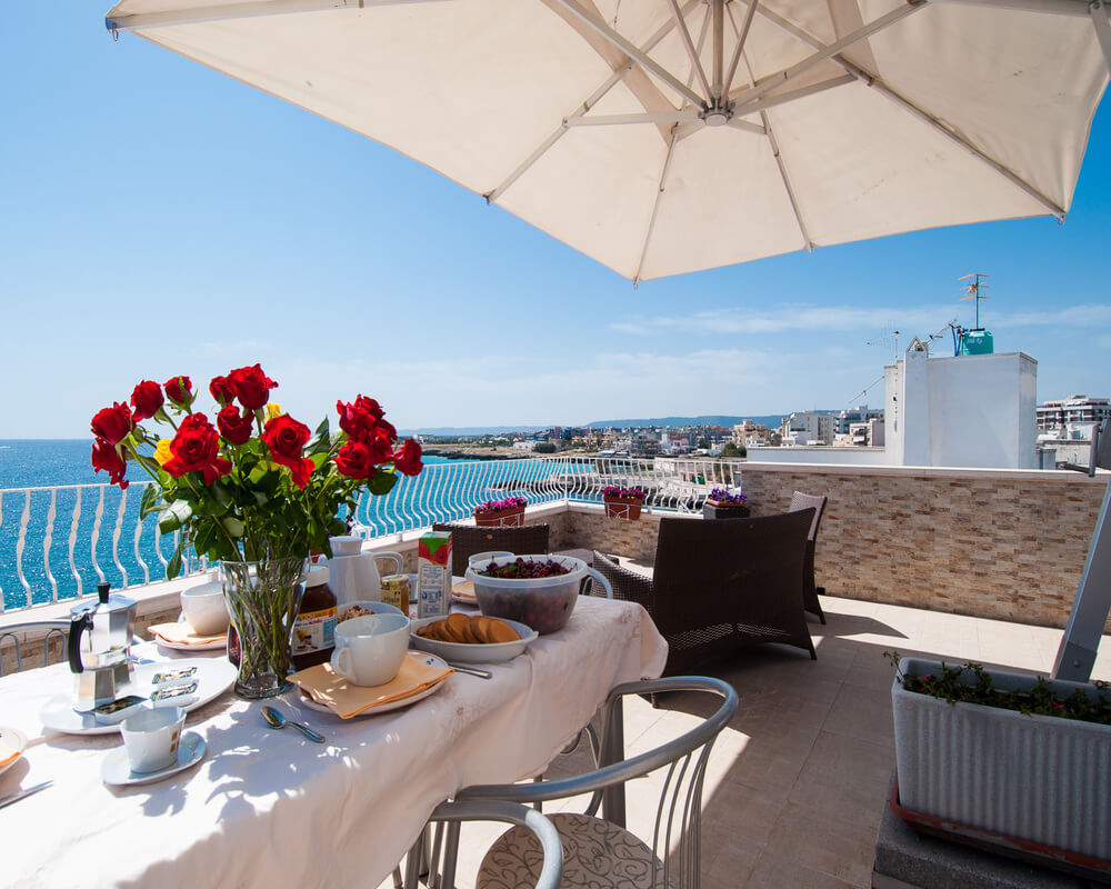 Excellent 1 bedroomed apartment with sea view apartment in Monopoli