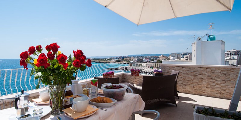Excellent 1 bedroomed apartment with sea view apartment in Monopoli