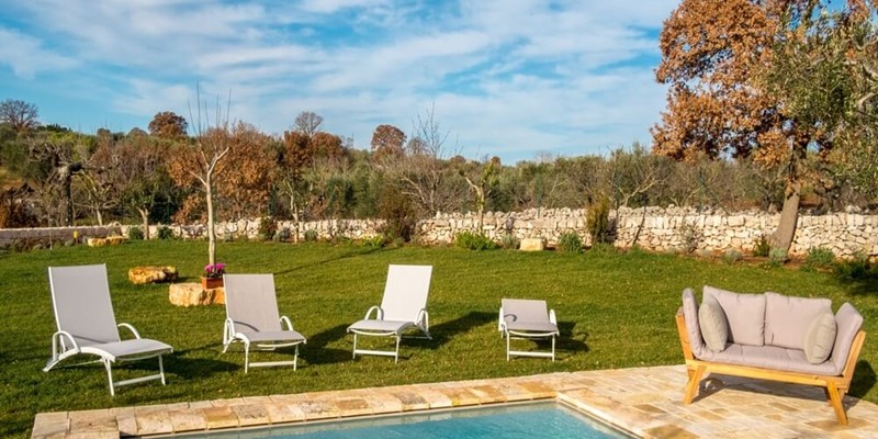Luxury Trulli complex for 16 people with private swimming pool