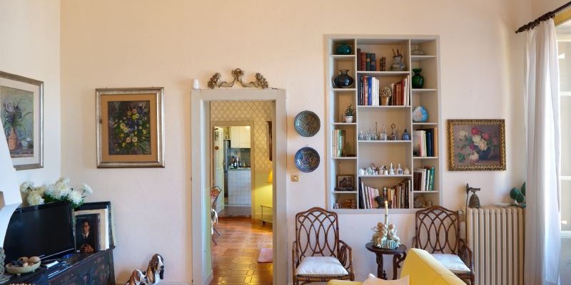 Wonderful sea front villa in Taormina - sitting room