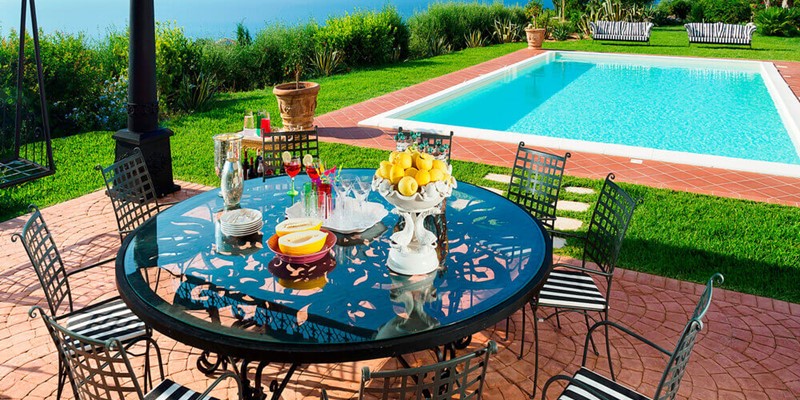 Luxury 5 bedroomed villa with private pool near Capo d'Orlando beach - pool 3