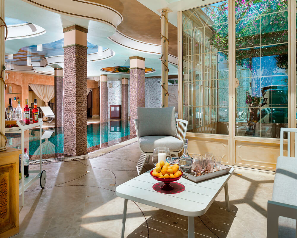 Luxury villa in Sicily for 8 people with heated indoor pool & spa