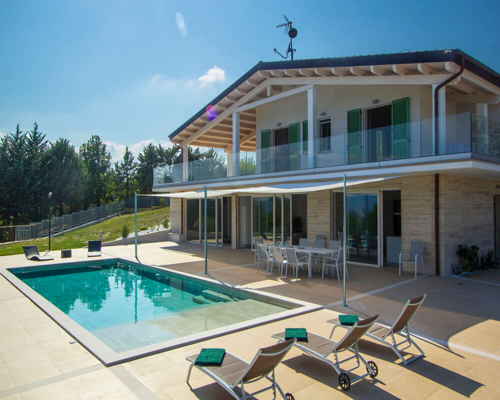 Modern Villa For 8 With Private Pool To Rent In Urbino, Le Marche