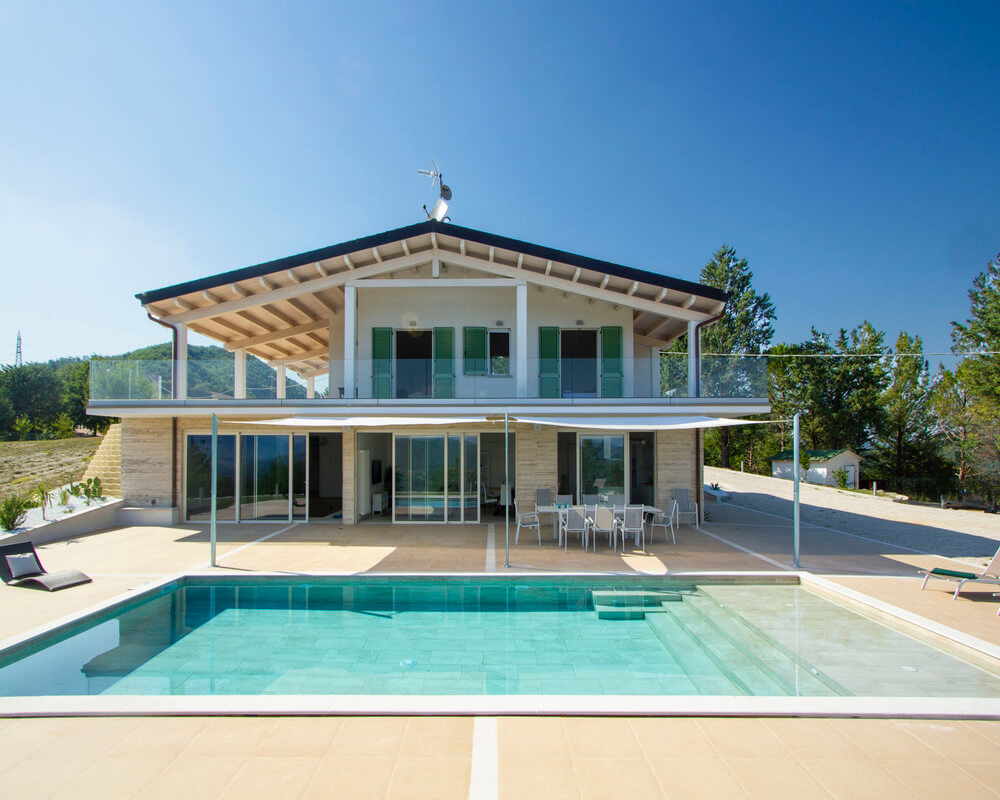 Modern Villa For 8 With Private Pool To Rent In Urbino, Le Marche