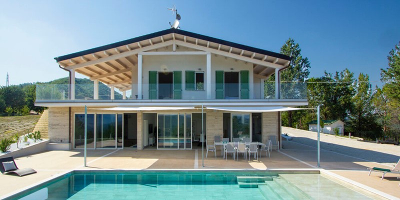 Modern Villa For 8 With Private Pool To Rent In Urbino, Le Marche