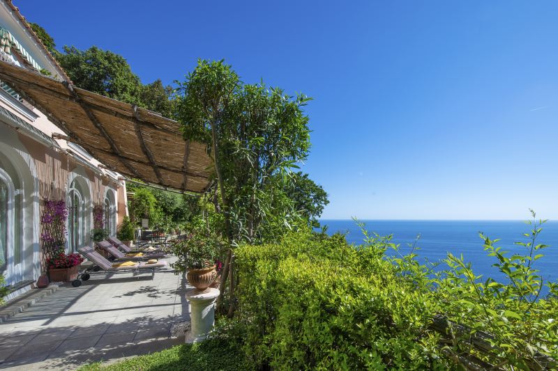 Stunning Villa With Sea Views To Rent Near Positano, Amalfi Coast