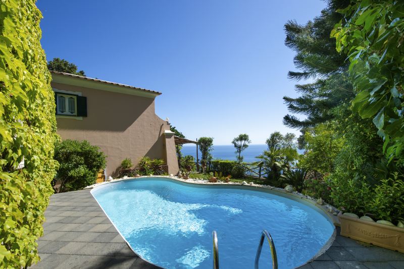 Stunning Villa With Sea Views To Rent Near Positano, Amalfi Coast