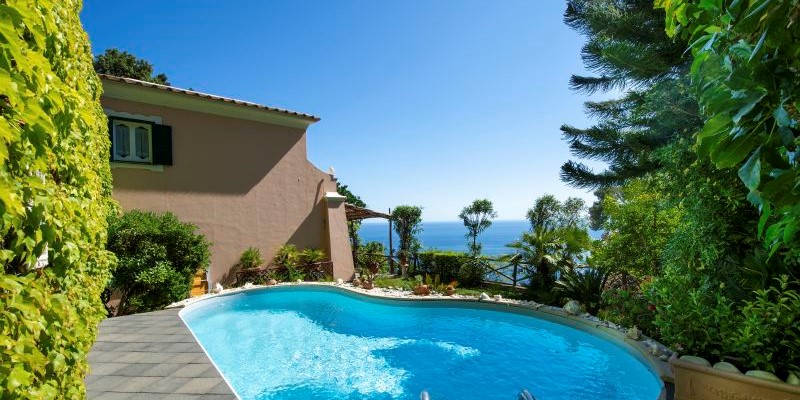 Stunning Villa With Sea Views To Rent Near Positano, Amalfi Coast