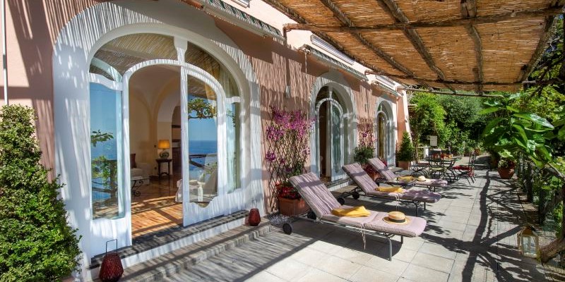 Stunning Villa With Sea Views To Rent Near Positano, Amalfi Coast