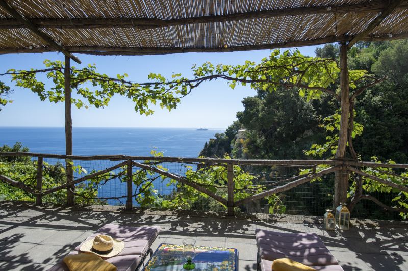 Stunning Villa With Sea Views To Rent Near Positano, Amalfi Coast