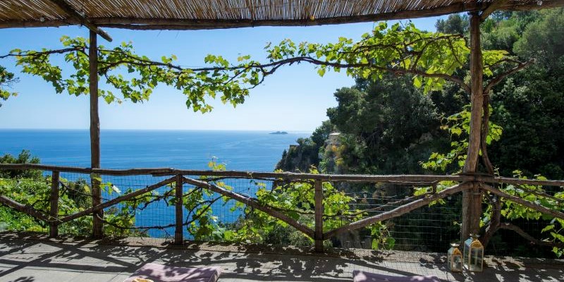 Stunning Villa With Sea Views To Rent Near Positano, Amalfi Coast