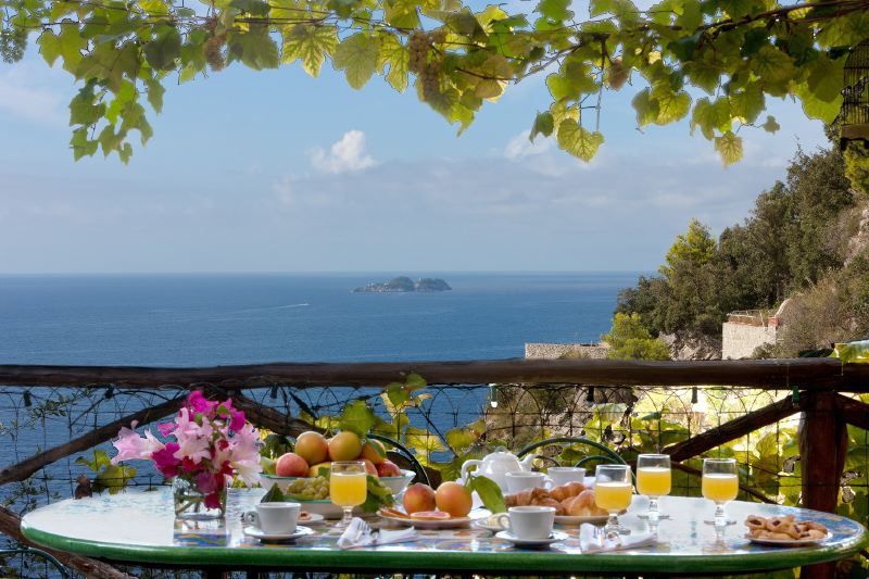 Stunning Villa With Sea Views To Rent Near Positano, Amalfi Coast