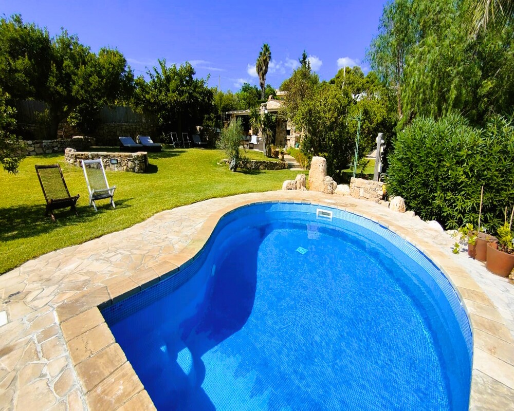 Vista Casa Dalla Piscina