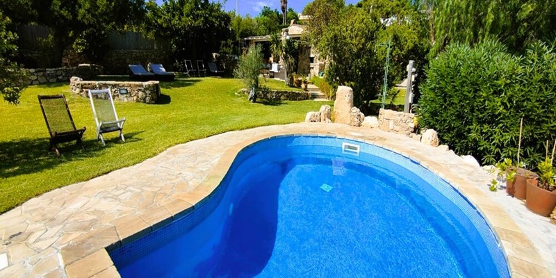 Vista Casa Dalla Piscina