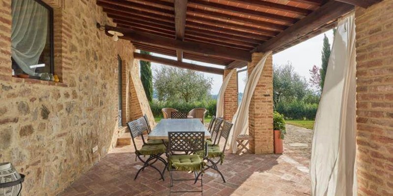 Villa in Chianti region suitable for 2 families