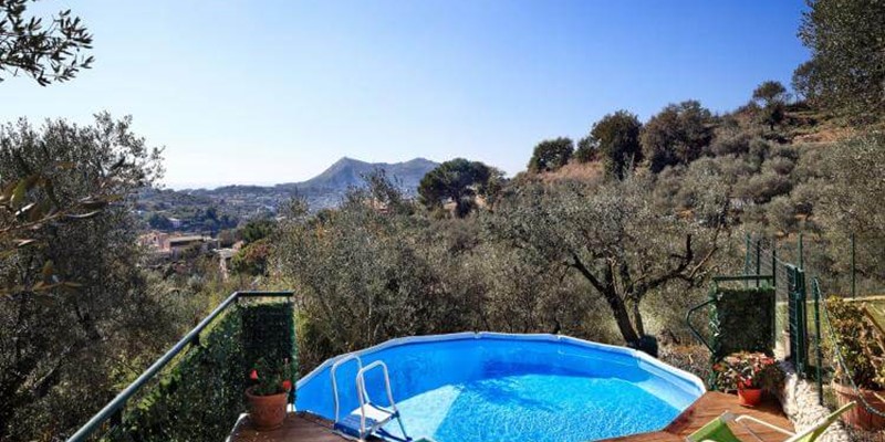 Villa with small pool in the Amalfi Coast